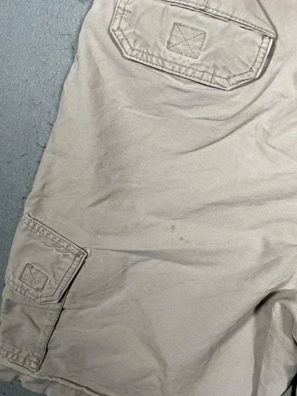 Carhartt Beige Brown Tab Cargo Shorts Utility W36 I9